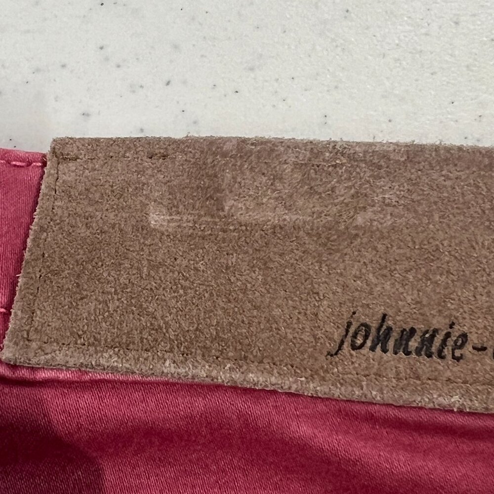 johnnie-O Carmel Sateen 5-Pocket Pants Malibu Red Size 38X32 - Picture 3 of 10